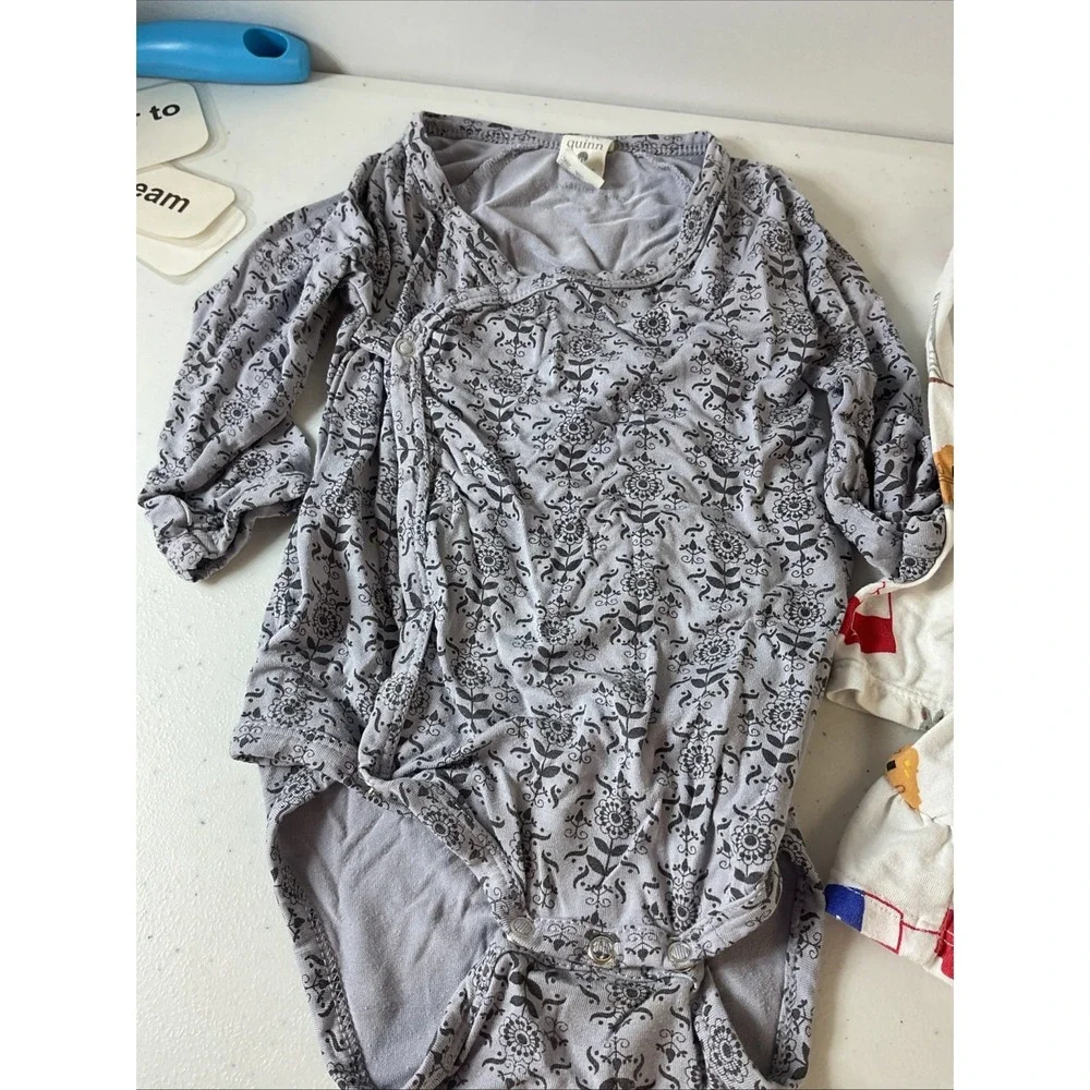 baby girl bamboo 3PC Lot 6-12 mos‎ Kyte Texas Dress, milk barn set